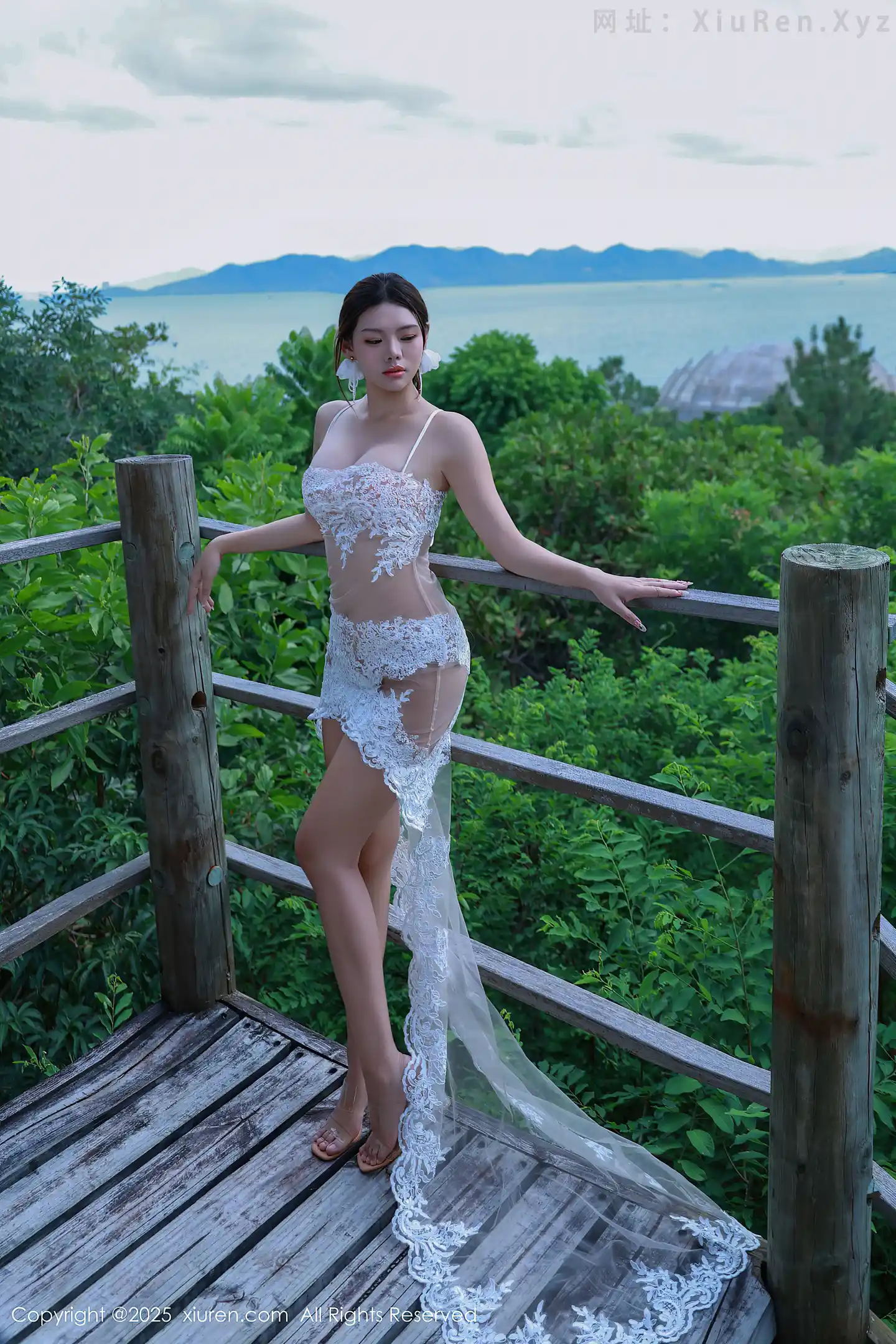 图片[3]-[XiuRen秀人网] VOL.10721 模特叮当DD性感白色情趣服饰配白色丝袜秀完美身材诱惑写真77P-秀人网官方网站